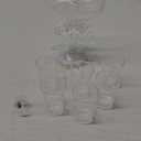 Zcvtbye Party Drink Shot Dispenser with 6 Shot Glasses Set - Acrylic Touchless Liquor Dispenser and Holder Shot Pourer for Beverage | Cider | Cocktail - Fun Bar Accessories Home Gifts (V2 LED)