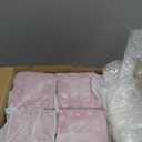 Lallisa 24 Pcs Square Christmas Cookie Tin Tinplate Candy Boxes with Lids Large Capacity Holiday Empty Xmas Metal Gift Box Xmas Party Favor Cookie Containers for Storing Candies Biscuits Goody Treat