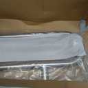 Stainless Steel Toilet Grab Bar for Elderly with Stand 23.6 Inch, Silver