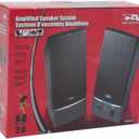 Cyber Acoustics CA-2014 Computer Speakers, Full Stereo Sound, Convenient Controls, Easy Setup