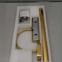 Dimmable Cordless Picture Light with Controller and Timer, Rechargeable 5000mAh Battery Wall Sconce for Wall Pictures, Gallery Artwork, Paintings, Portraits, Dartboards (Gold) (14"L x 6.3"W x 6.3"H)