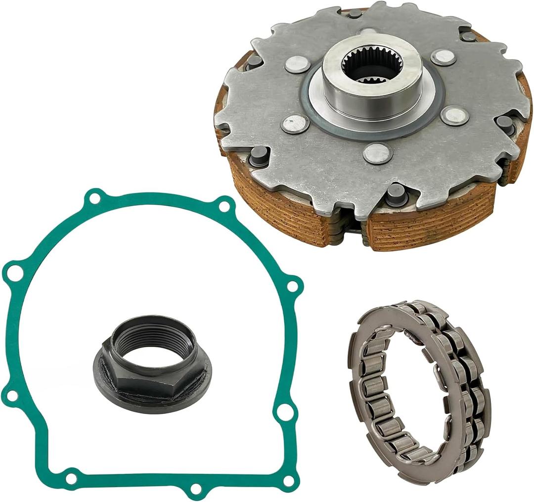 WET Clutch Carrier Assembly W/Gasket&Bearing Fit For YAMAHA- RHINO 700 2008-2013,Grizzly 550 2009-2014, Grizzly 700 2007-2015
