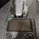 GPS Drone with Camera 4.5" LCD Screen Remote Control, FPV Drones with Professional with Auto Return Follow Me for Adult Beginner, GPS Brushless Drone Long Range Circle Fly,Carrying Case,32G SD Card