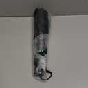 LANBRELLA Compact Reverse Folding Umbrella Auto Windproof Travel Umbrella (46 INCH, Black)