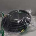 Continental Premium Garden Black Heavy Duty Cold Water Garden Hose, 5/8in Inside Diameter x 50ft Length, Male x Female Garden Hose Thread