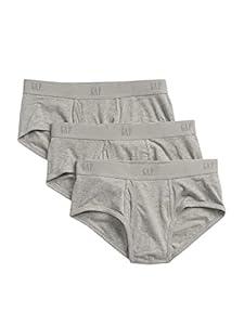 GAP Men's 3-Pack Basic Briefs Underpants Underwear , S