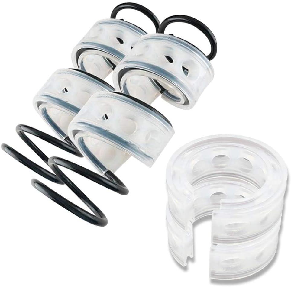 Pcs Universal Car Shock Absorber Spring Bumper Power Auto Buffers A/B/C/D/E/F Type Spring Bumpers Rubber A+ Type