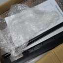 Amazpro Sofa Armrest Tray Table for Couch 360 Swivel Height Adjustable & 180 Flip, C Shaped Sofa Side Table for Bed Side, TV tv Trays Watching, Meals, Snacks, and Laptop Use (Rustic)