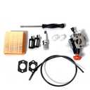 BOVZOR Compatible with STIHL FS91 FC91 FS111 KM91R Trimmers, Carburetor Filtration Kit Replaces 4180-120-0615 Component for Brushcutters and Edgers