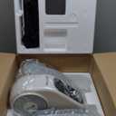 Under Desk Elliptical Machine, Electric Leg Exerciser for Seniors, Quiet & Portable Electric Seated Eclipse Exercise Training Machine with Remote, 12 Speeds & Mute Function, Manual & Auto Mode