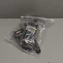 GRILLART Grill Brush and Scraper,18 Inch BBQ Grill Cleaning Brush Kit, Safe Wire Scrubber, Universal Fit BBQ Cleaner Accessories for All Grates (Matt Black)