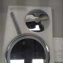 Lighted Makeup Mirror, 3000 mAh Rechargeable Double Sided Magnifying Vanity Mirror with 3 Colors, 1x/10x, 360 Rotation , Brightness Adjustable Magnification Cosmetic Light up Mirror, Women Gift (Chrome)