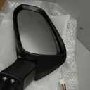 Left Driver Side Mirror Compatible with Toyota RAV4 2019 2020 2021 2022 2023 2024 Power Heated Turn Signal Blind Spot Door Rear View Mirrors 8 Pins Black