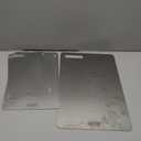 Titanium Cutting Board,Premium Titanium Cutting Board Set of 3, Pure Kitchen Chopping Boards, Non-Toxic & Dishwasher Safe for Meat, Fruit, and Vegetables (3PCS)