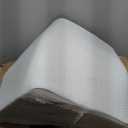 Knee Pillow for Back Sleeping, 8” Knee Wedge Pillow to Elevate Knee, Leg Pillow for Back Pain Relief, Triangle Pillow, Leg Elevation Pillows for After Surgery, Blood Circulation, White/Grey