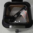 Chefman Fry Guy, The Most Compact & Convenient To Deep Fry Comfort Food, Restaurant-Style Basket With A 1.6-Quart Capacity, Easy-View Window & Adjustable Temp Control, Stainless - 1.5 Liter