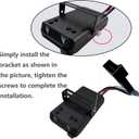 Proportional Trailer Brake Controller 8508211 with LED Digital Display Compatible with 1-4 Axle Heavy Duty Towing Trailers RV Trucks and Load,Plug and Play