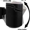 Sanus Wireless Speaker Wall Mount for Sonos Era 100 (Black)