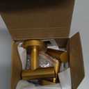 GERZWY SUS 304 Stainless Steel Gold Coat Hook Bathroom Single Towel/Robe Clothes Hook for Bath Kitchen Wall Mounted 2 Pack AG1107B-BE