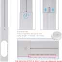 Portable Air conditioner Window Kit, Adjustable Vertical/Horizontal Sliding Window Kit Plate for Unit, AC Window Vent Seal Suitable for 5.9 AC Exhaust Hose