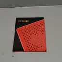 Magnetic Drawing Board for Kids & Toddlers with Beads and Magnet Stylus Pen - Magnetic Tablet Toy for Airplane & Car Ride Activities for Kids (Square Red)