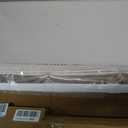 LazBlinds No Drill Roman Shades, Blackout, 27.5" W x 48" H, Natural