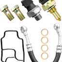 Engine Oil Filter Housing Gasket Kit Fit For BMW 325Ci 530i X5 Z3 E46 E39 E53 E85 Replace 11361705532 11421719855 12618611273 32416852469 13621433076, Engine Oil Filter Housing Sealing Kit