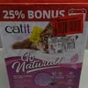 Catit - Go Natural Pea Husk Clumping Cat Litter - Lightweight, Dust Free, Easy Cleaning & Scooping, Flushable Kitty Litter with Odor Control & Subtle Fragrance - 12.3 Lbs, Lavender Scented