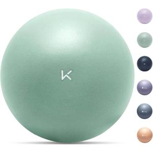 KEEP Exercise Ball Anti-Burst - Thickened Yoga Ball Pilates Ball for Physical Therapy, Fitness Ball for Workout, Core Strength and Physical Therapy (25cm, Pale Green)