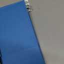 HERKKA Hanging File Folders, 30 Pack Reinforced Letter Size Hanging Folders, Designed for Bulky Files, Filing Cabinet, 1/5-Cut Adjustable Tabs (Lightblue)