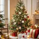 kjsdsss Hand Embroidery Christmas Ornaments Kit, Christmas Embroidery Kit, Embroidery Kit ChristmasOrnaments, ChristmasEmbroidery Kits for Adults Beginners (12 Pcs Colorful Set)