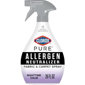 Clorox PURE Allergen Neutralizer Fabric and Carpet Spray, Nighttime Calm, 26 Fluid Ounces