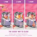 Ninja SLUSHi XL Smart Frozen Drink Maker 10+ Servings Pink Violet, FS601PK1
SMARTER Slushing, BETTER Hosting, No ice needed, SlushAssist Technology, XL 128 oz vessel, 10+ servings