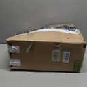 42x42x25.6 Inch Puppy Playpen with Cover, Dog Playpen for Puppies or Small Dogs, Pet Fence for Indoor & Outdoor, Sturdy Safety DogPen with Thickened Fabric, High-Strength Nylon Wire Mesh, Blue