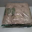 HIGOGOGO Tufted Corduroy Recliner Seat Cushion for Elderly, High Density Foam Large Square Seat Cushion for Recliner Chair, Floor Pillow, Office Chair, Car, No Pressure on Thighs, 20x20x4 (Brown)