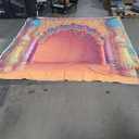 Backdrop for Photography Mehndi Decoration Yellow Flowers India Wedding Decorations Background Indian Wedding Party Decorations Photo Studio Props
10x8FT