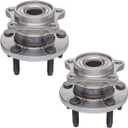 TUCAREST 512335 x2 (Fits AWD Vehicles Only) Rear Wheel Bearing and Hub Assembly Compatible with 2007 08 09 2010 Fo-rd Edge /2007-2010 Li-ncoln MKX [5 Stud Hub]