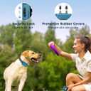 Jugbow Dog Shock Collar - 4200FT Dog Training Collar with Remote, IPX8 Waterproof Electric Collar with 4 Training Modes, Security Lock, Rechargeable e-Collar for Dogs 10-120lbs