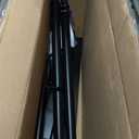 PERLESMITH Rolling TV Stand on Wheels for 32-83 Inch Screens up to 110lbs, Mobile TV Cart Height Adjustable Portable Outdoor TV Stand Tilt Rolling TV Cart with Shelf Max VESA 600x400mm PSTVMC03