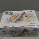 Vacuum Sealer For Food (Compact Vacuum Sealers+ 30 Reusable Vacuum Bags), Powerful Handheld Vacuum Sealer for 10X Preservation & Fresh (Medium)