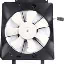 SCITOO Radiator Condenser Cooling Fan Compatible with 2003 2004 2005 2006 for Honda for CR-V/for Element