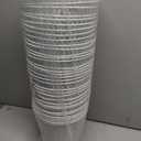 40pc white garden plant protectors