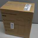 Single Serve Coffee Maker for K-Cup and Ground Coffee, Fast Brew, 6-12 oz Brew Sizes One Cup Coffee Machine Fits 5.5" Mugs, One-Button Small Coffee Maker with Descaling Reminder,Grey