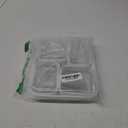 5 pcs Clear Zipper Pouches