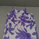 Amélie Blossom Violet-Neck Maxi Dress, XXL