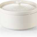 BUYDEEM A513 Ceramic Steam Pot for G32 Food Steamer, 1.5L, White