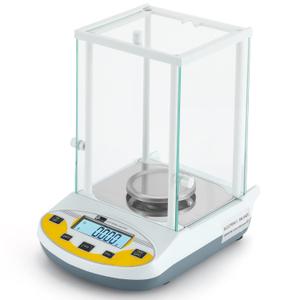 CGOLDENWALL 0.001g Analytical Balance Electronic Lab Scale 1mg Precision Analytical Scale Jewelry Scale Digital Scale High Precision Laboratory Scale for Laboratory Pharmacy School (300g, 0.001g)