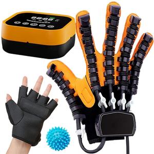 Rehabilitation Robot Gloves Upgrade Stroke Hand Therapy Equipment, Automatic Hand Trainer Gloves (Medium)