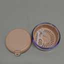 Denture Case, 2-in-1 Retainer Cleaner Case with Mirror & Strainer, Portable Aligner Bath Soaking Cup for Travel, Cute Orthodontic Storage Box for Mouth Guard, Night Guard & False Teeth, Pink