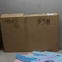 Yousoontic 4 Pcs Large Mermaid Birthday Party Decorations Under The Sea Baby Shower Cutout Sea Corals Stand up Cardboard Prop Photo Booth Entrance Decor for Birthday Baby Shower Wedding Party(Fresh)